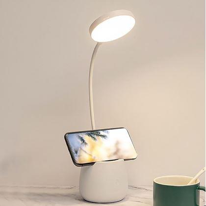 Obrázok z Dotyková lampa so stojanom na telefón 