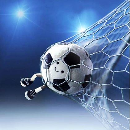 Obrázok z Vankúš s nožičkami - futbalová lopta