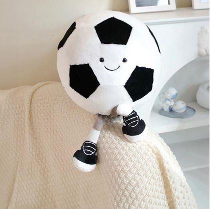 Obrázok z Vankúš s nožičkami - futbalová lopta