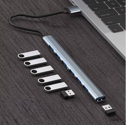 Obrázok z Viacportový adaptér USB 7 v 1