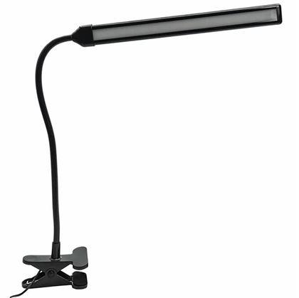 Obrázok z Flexibilná stmievateľná stolná LED lampa s klipom