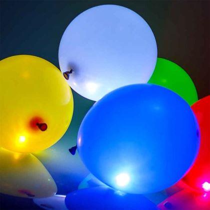 Obrázok z LED svietiace balóniky 5 ks