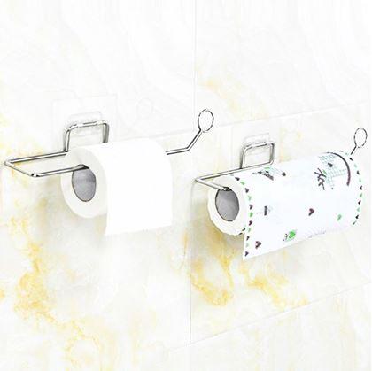 Obrázok z Nerezový nalepovací držiak na papierové utierky