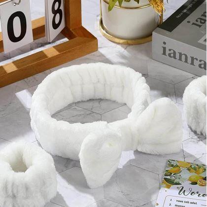 Obrázok z Sada náramkov a čelenky na umývanie tváre