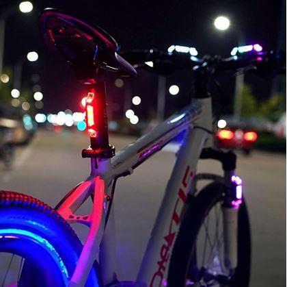 Obrázok z Zadná blikačka na bicykel