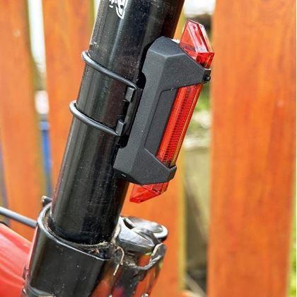 Obrázok z Zadná blikačka na bicykel