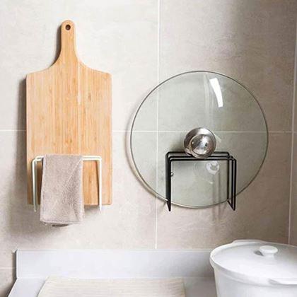 Obrázok z Nalepovací držiak na dosky a pokrievky, 2 priehradky