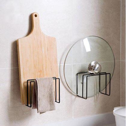 Obrázok z Nalepovací držiak na dosky a pokrievky, 2 priehradky