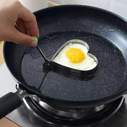 Obrázok Forma na lievance a vajíčka - srdce