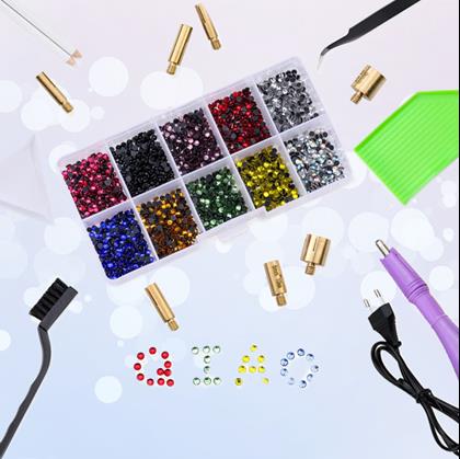 Obrázok z Aplikátor na lepenie kamienkov + sada kamienkov