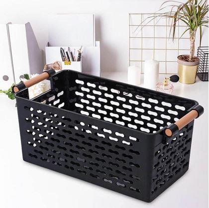 Obrázok z Úložný box s úchytkami  -  čierny