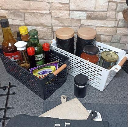 Obrázok z Úložný box s úchytkami  -  čierny