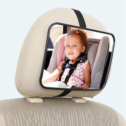 Obrázok z Spätné zrkadlo do auta na kontrolu dieťaťa