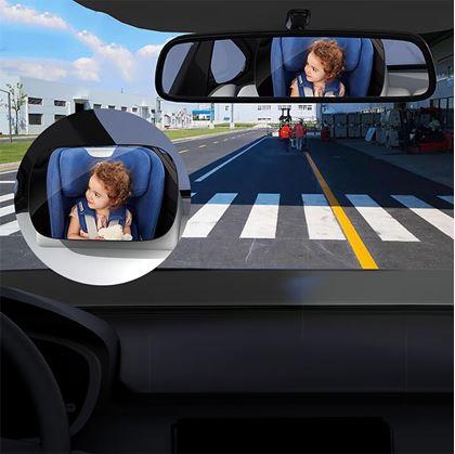 Obrázok z Spätné zrkadlo do auta na kontrolu dieťaťa