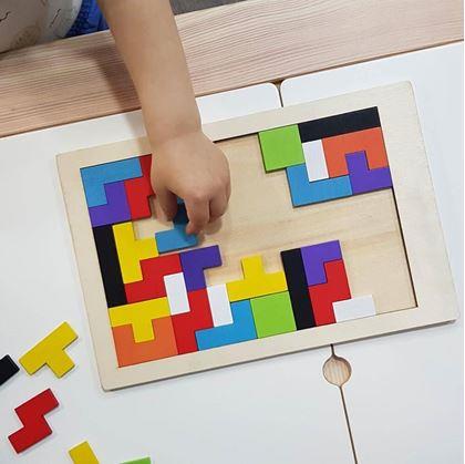 Obrázok z Drevené puzzle - tvary