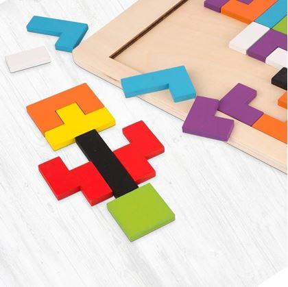 Obrázok z Drevené puzzle - tvary