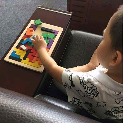 Obrázok z Drevené puzzle - tvary