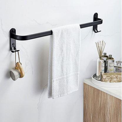 Obrázok Nalepovací vešiak na uterák, s háčikmi