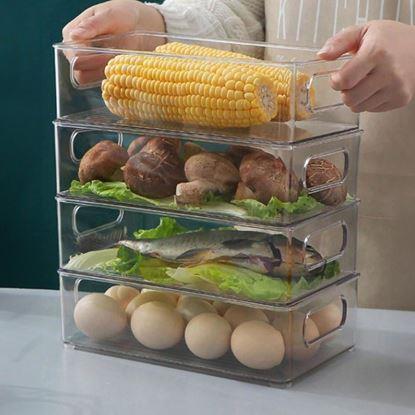 Obrázok Kuchynský organizér priehľadný 25 cm