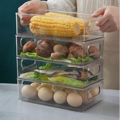 Obrázok Priehľadný organizér do kuchyne