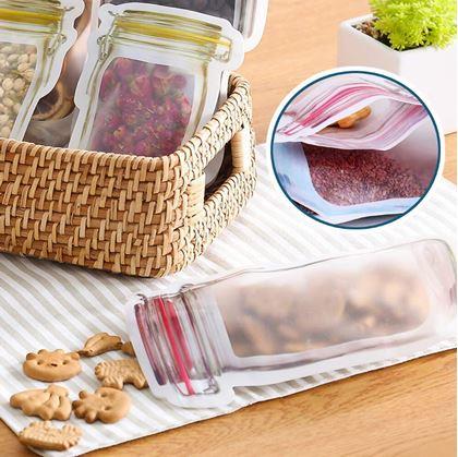 Obrázok z Uzavierateľné zip vrecko na potraviny