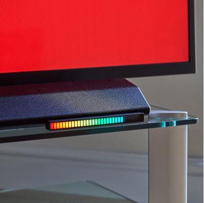 Obrázok z LED svetelný panel reagujúci na zvuk  -  čierny