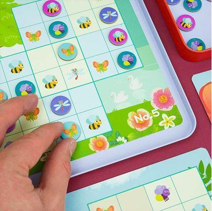Obrázok z Sudoku pre deti - hmyzáčikovia