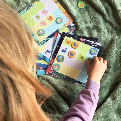Obrázok z Sudoku pre deti - morské zvieratka