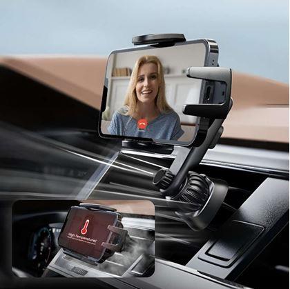 Obrázok z Držiak na mobil do auta do ventilačnej mriežky