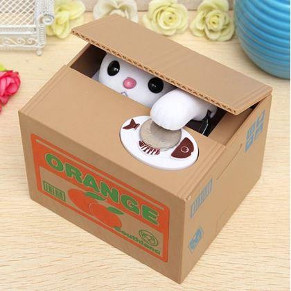 Obrázok z Detská interaktívna pokladnička -  Mačička