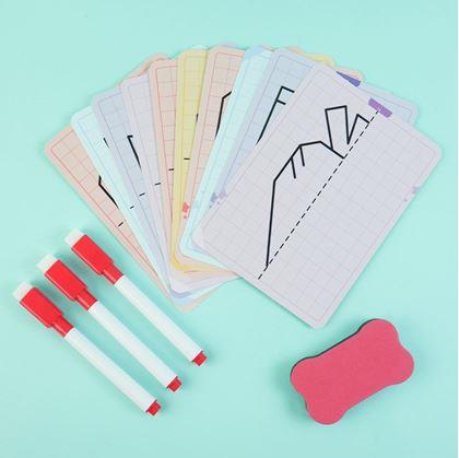 Obrázok z Sada obrázkov symetrické kreslenie - svet okolo nás