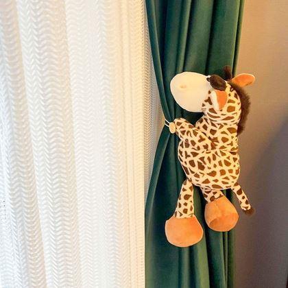 Obrázok z Spona na závesy žirafa