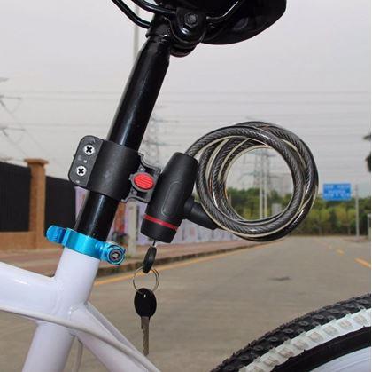 Obrázok z Zámok na bicykel s držiakom