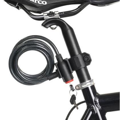 Obrázok z Zámok na bicykel s držiakom
