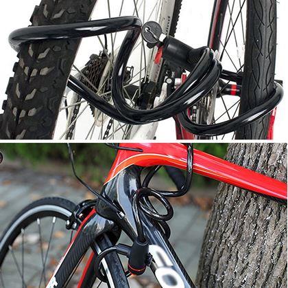 Obrázok z Zámok na bicykel s držiakom