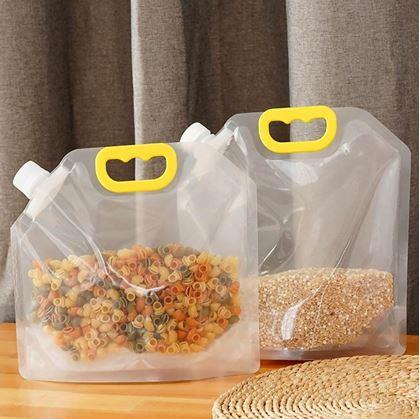 Obrázok z Uzatvárateľné vrecko s lievikom 5 ks - 2,5 l