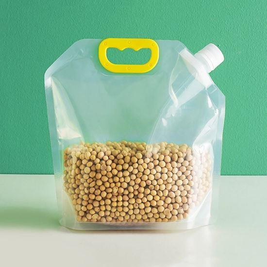 Obrázok z Uzatvárateľné vrecko s lievikom 5 ks - 2,5 l