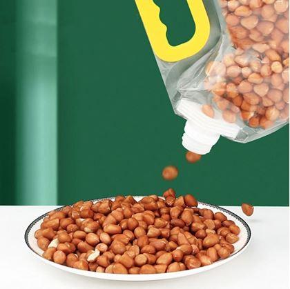 Obrázok z Uzatvárateľné vrecko s lievikom 5 ks - 2,5 l
