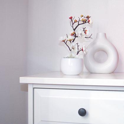 Obrázok z Umelá sakura v kvetináči - 30 cm