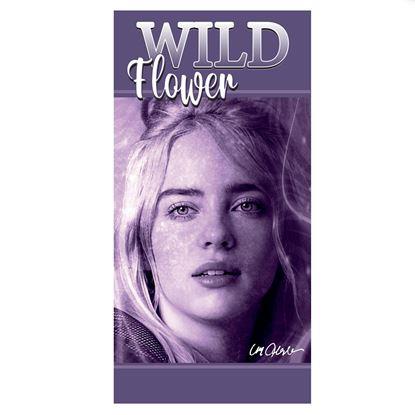 Obrázok Detská osuška 70x140 cm - Billie Eilish Wildflower