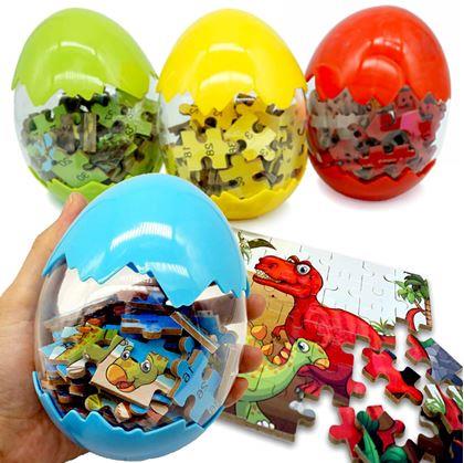 Obrázok z Dinosaurie puzzle - modré