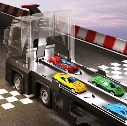 Obrázok z Rozkladací kamión - autodráha s autíčkami