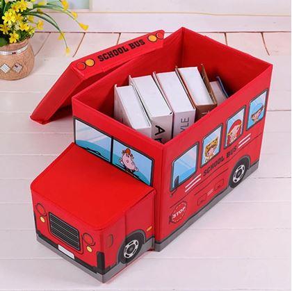 Obrázok z Úložný box/taburet na hračky
