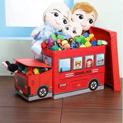 Obrázok Úložný box/taburet na hračky