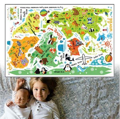 Obrázok z Detská mapa sveta