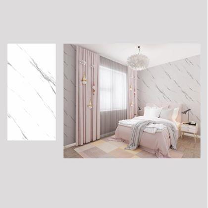 Obrázok z Samolepiaci obklad 60x30 cm - biely mramor