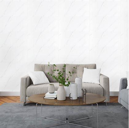 Obrázok z Samolepiaci obklad 60x30 cm - biely mramor