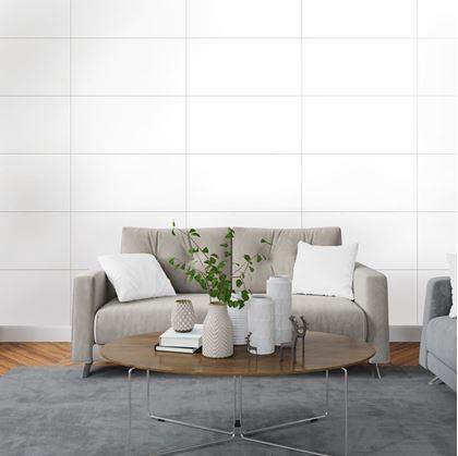 Obrázok z Samolepiaci obklad 60x30 cm - biely