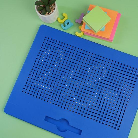 Obrázok z Magnetická kresliaca tabuľka - veľká, modrá