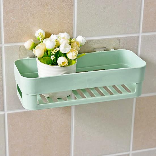 Obrázok z Nalepovacia polička do kúpeľne/kuchyne - mätová